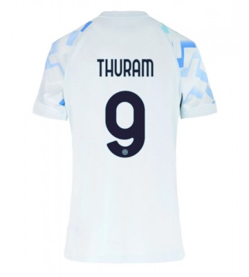 Inter Milan Marcus Thuram #9 Udebanetrøje Dame 2025-26 Kortærmet